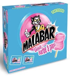 Boîte de 200 malabar barbe à papa