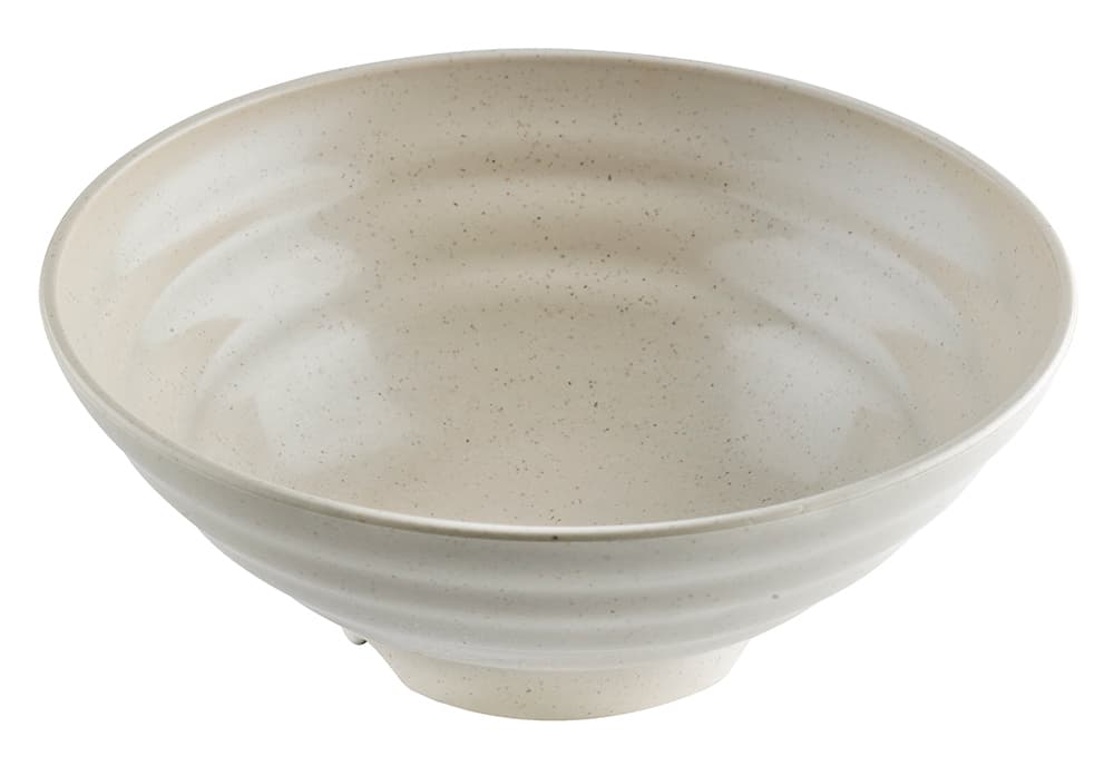 Bol réemployable composite beige ø 21cm h80mm 1300ml, 48pcs