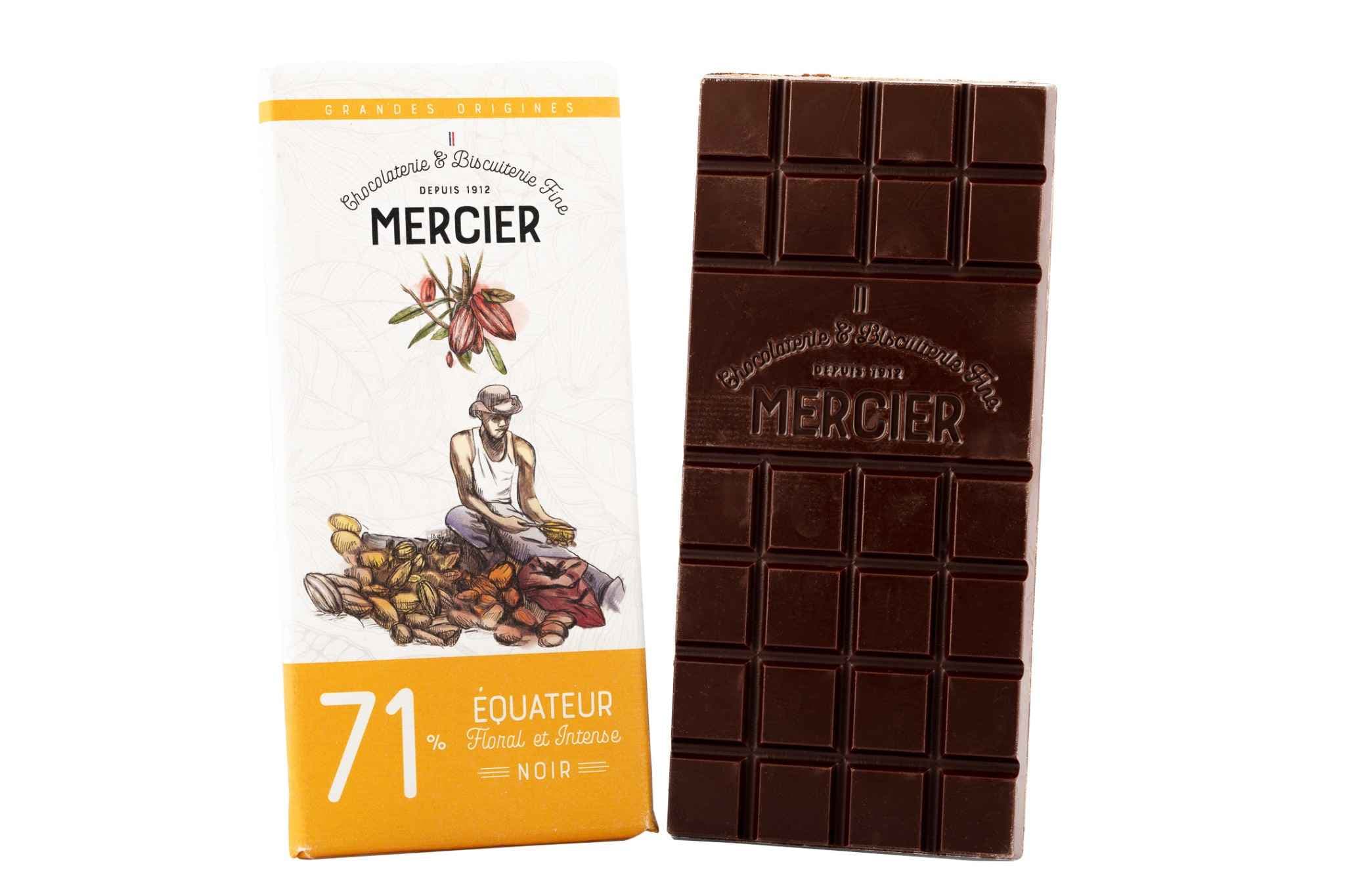 Tablette au chocolat Noir - Equateur 71%