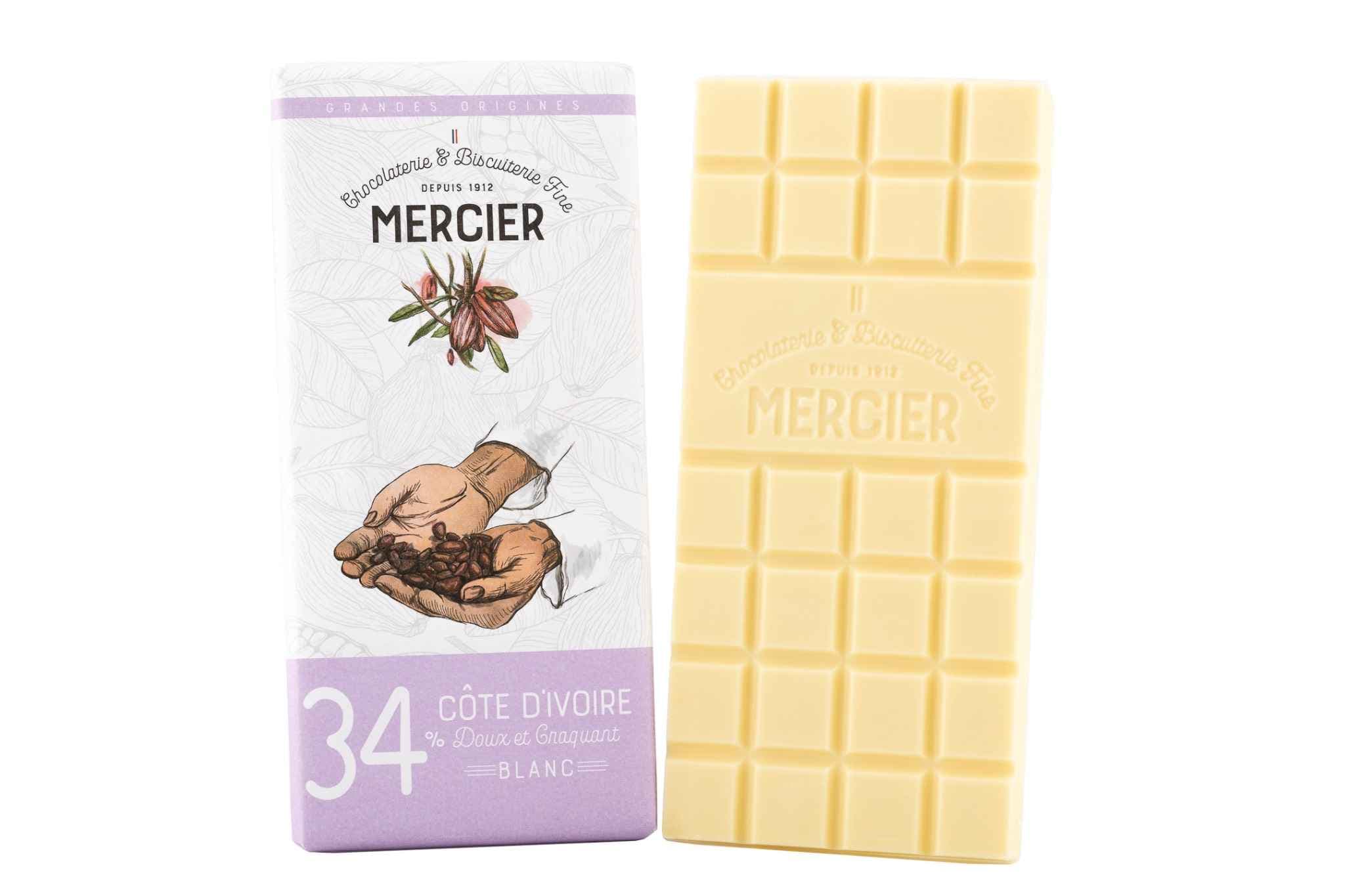 Tablette au chocolat Blanc