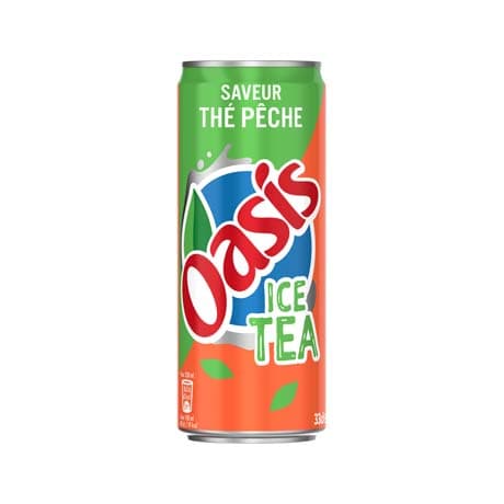Oasis - ice tea peche slim 33cl x24