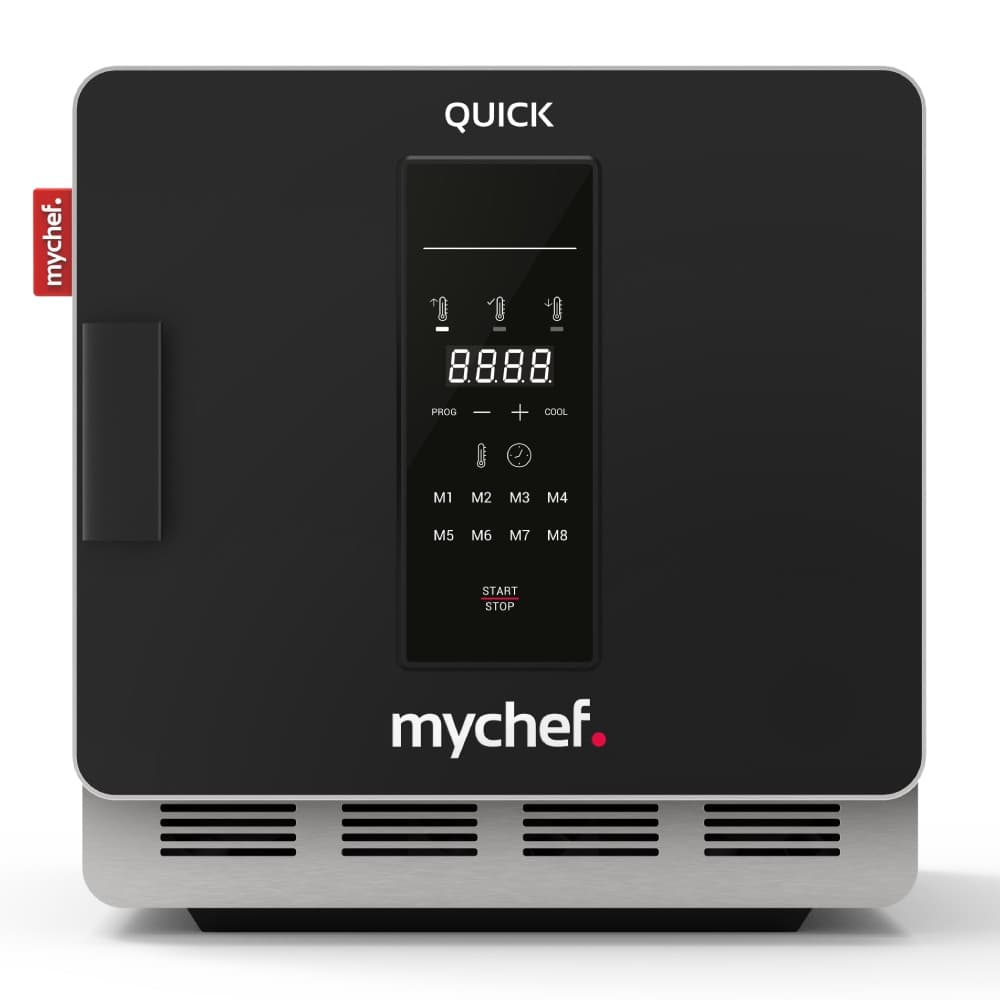 Four à cuisson accélérée quick 1 - mychef - noir