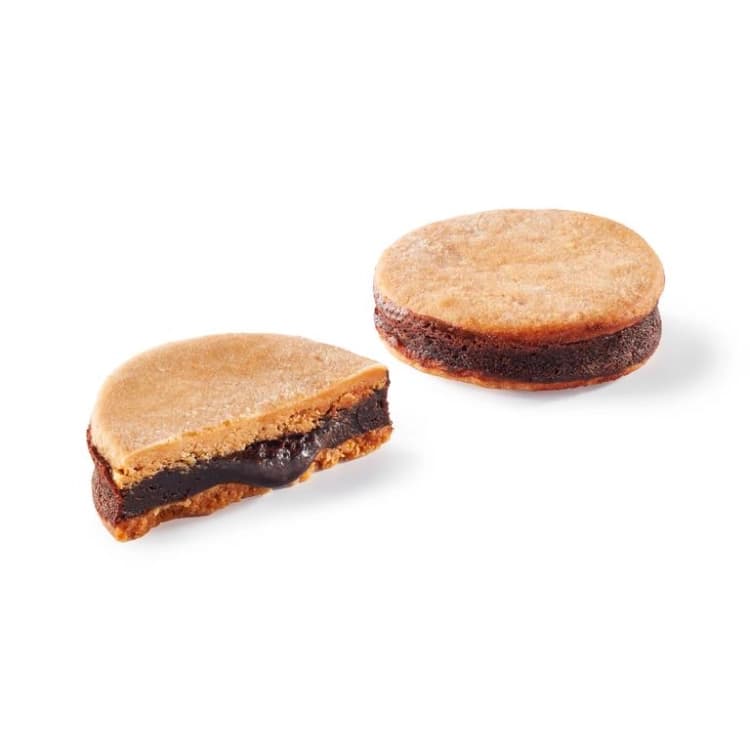 Sablé cœur coulant chocolat surgelé 65  g par lot de  46