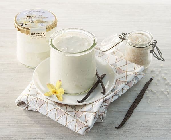 Riz au lait à la vanille de madagascar, 6 pots de 160g