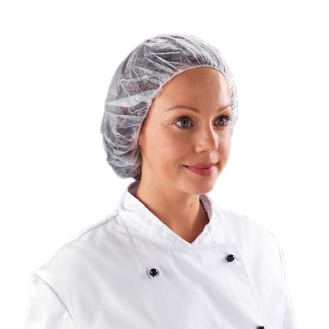 Charlottes rondes blanches par 100