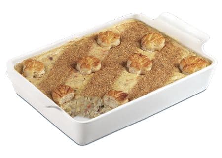 Gratin de saint-jacques aux fruits de mer