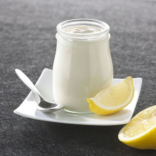 Yaourt au lait entier du jour parfum citron, 6 pots de 180g