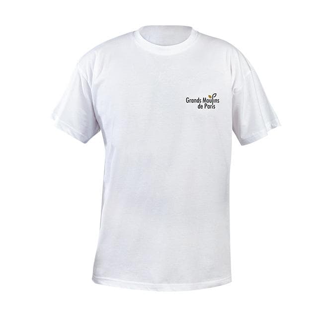 T-shirt mixte manches courtes grands moulins de paris - taille xxl