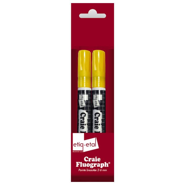 2 craie flugraph pm jaune