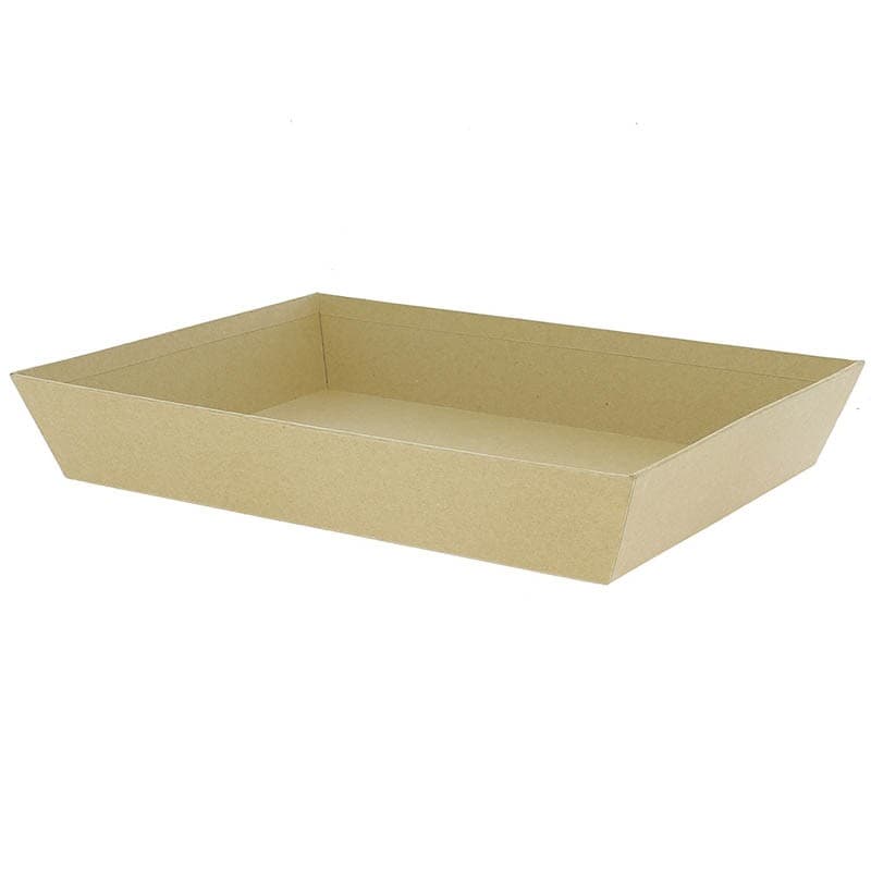 Kraft corbeille rectangle gm 36x27x6