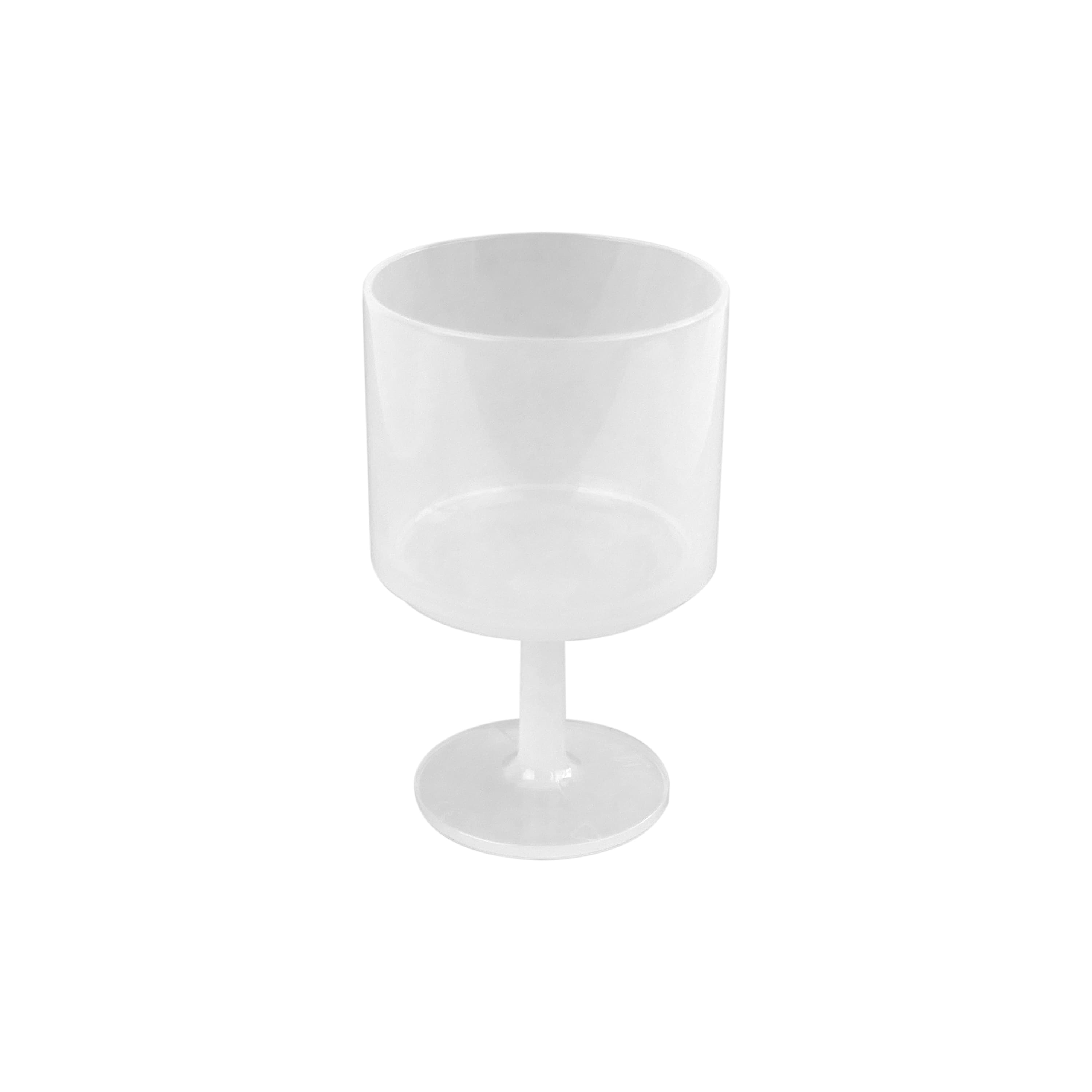Verre à vin cupoly en plastique pp réutilisable  h104mm 150ml, 24pcs