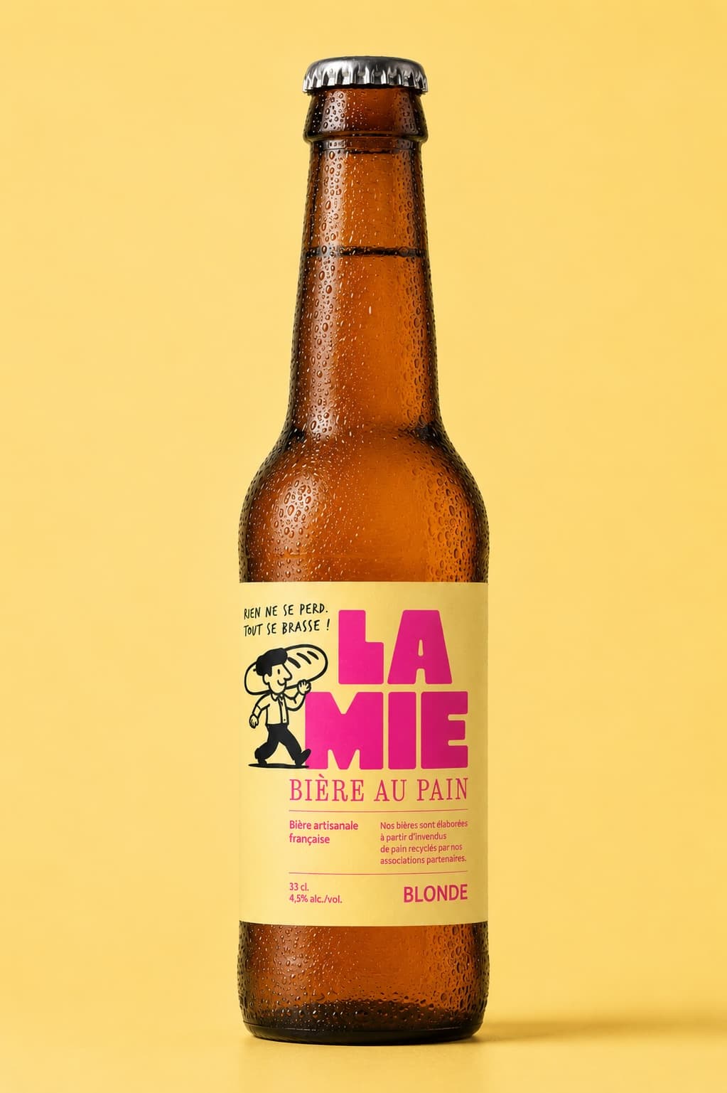 Bière blonde artisanale - en carton de 12 bouteilles de 33 cl