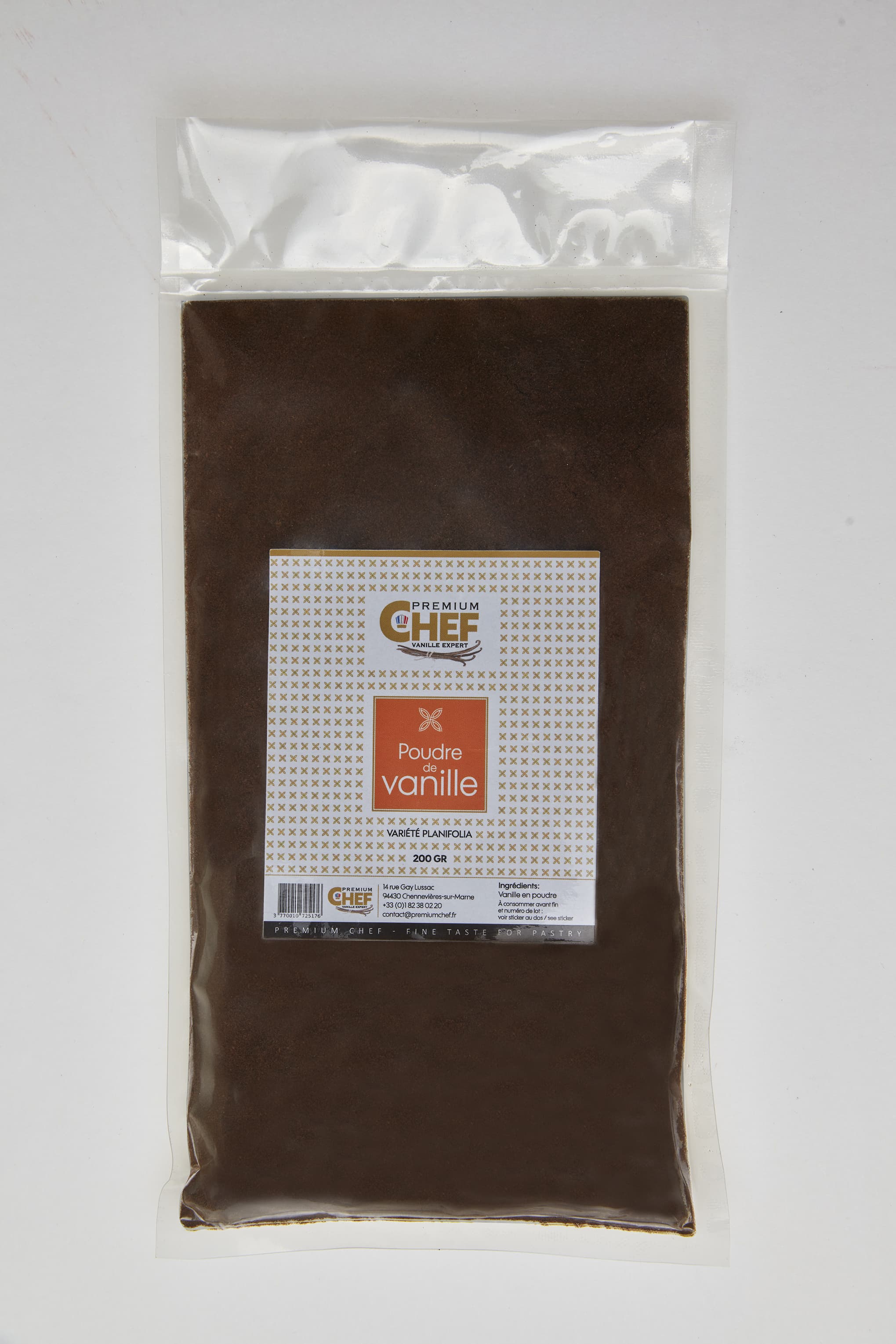 Poudre de vanille madagascar