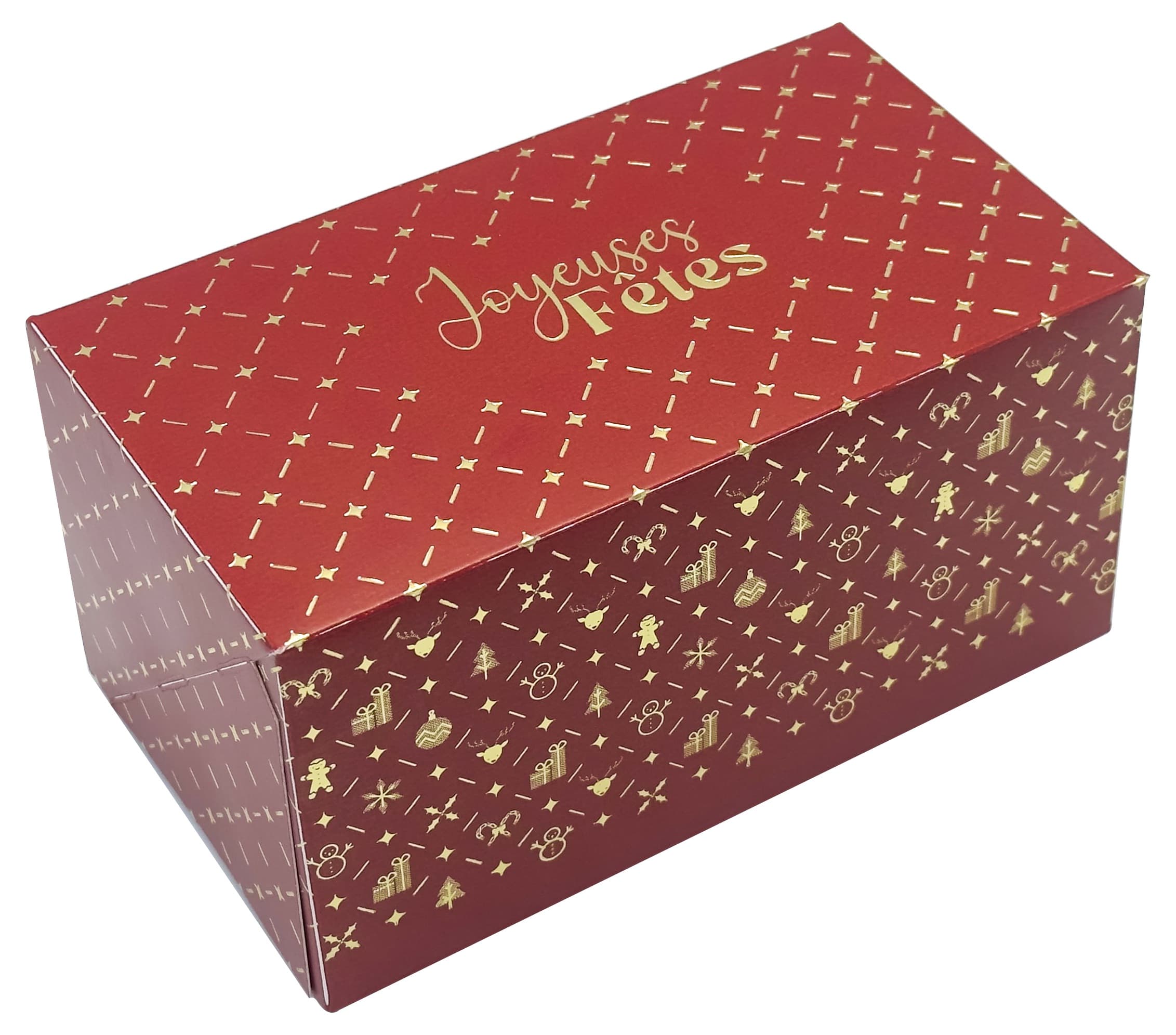 Boîte à bûche 200x115x105 mm x 50 pcs