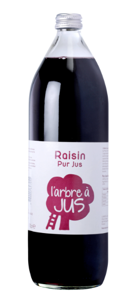 Pur jus de raisin 100cl vendu par 6