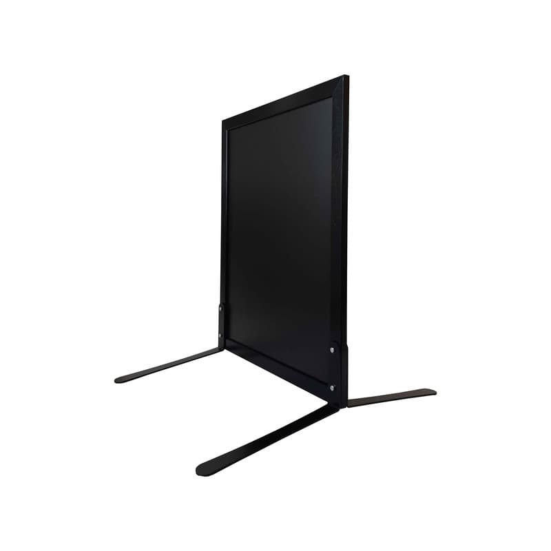 Panneau stop trottoir square couleur noir de dimensions 90 x 67 cm