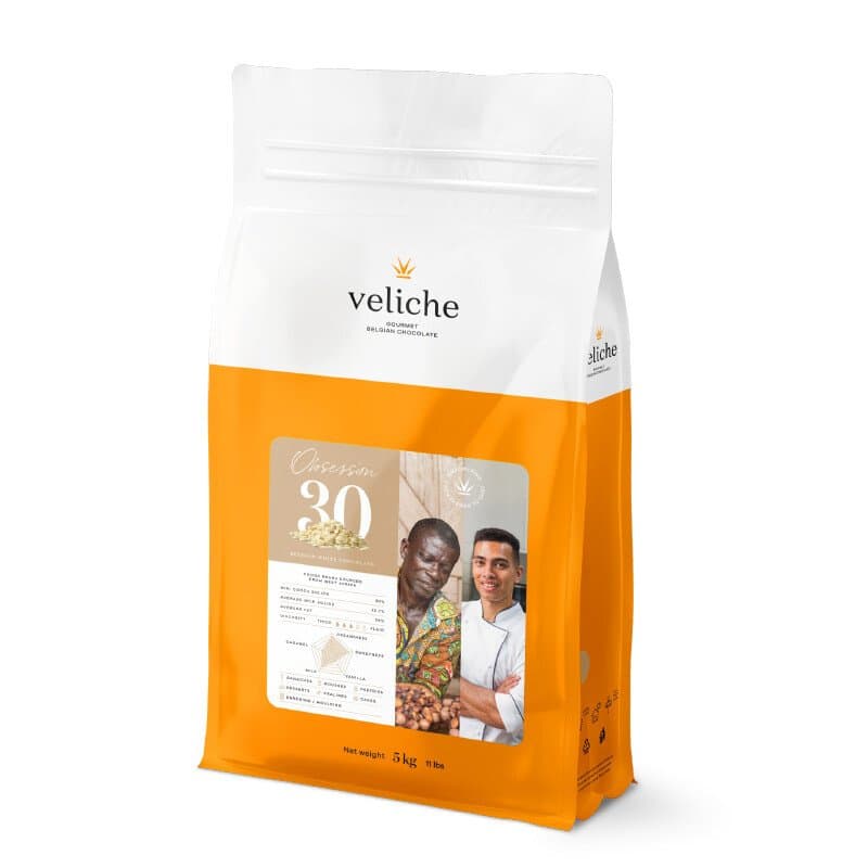 Obsession 30 - chocolat belge blanc 30% - 5kg