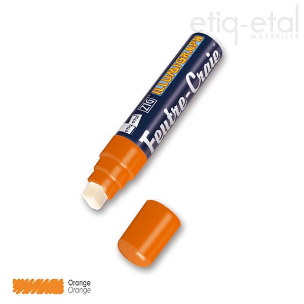 10 craie fluograph gm orange
