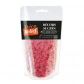 Décors sucrés coeurs rouges