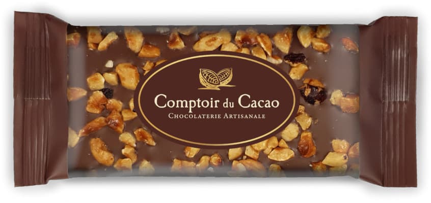 Mini-tablette lait noisette 40g – lot de 15