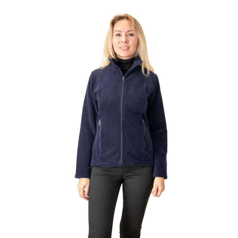 Polaire manches longues |femme | marine | xxl | fabriqué en france !