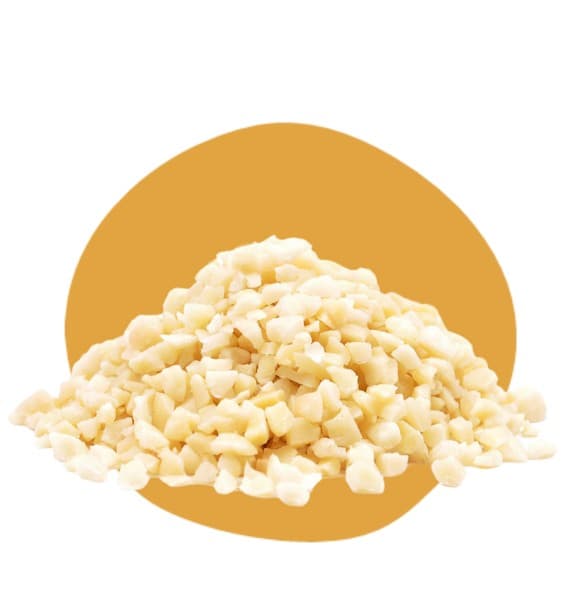 Amandes blanchies hâchées 2/4 mm - lot de 6