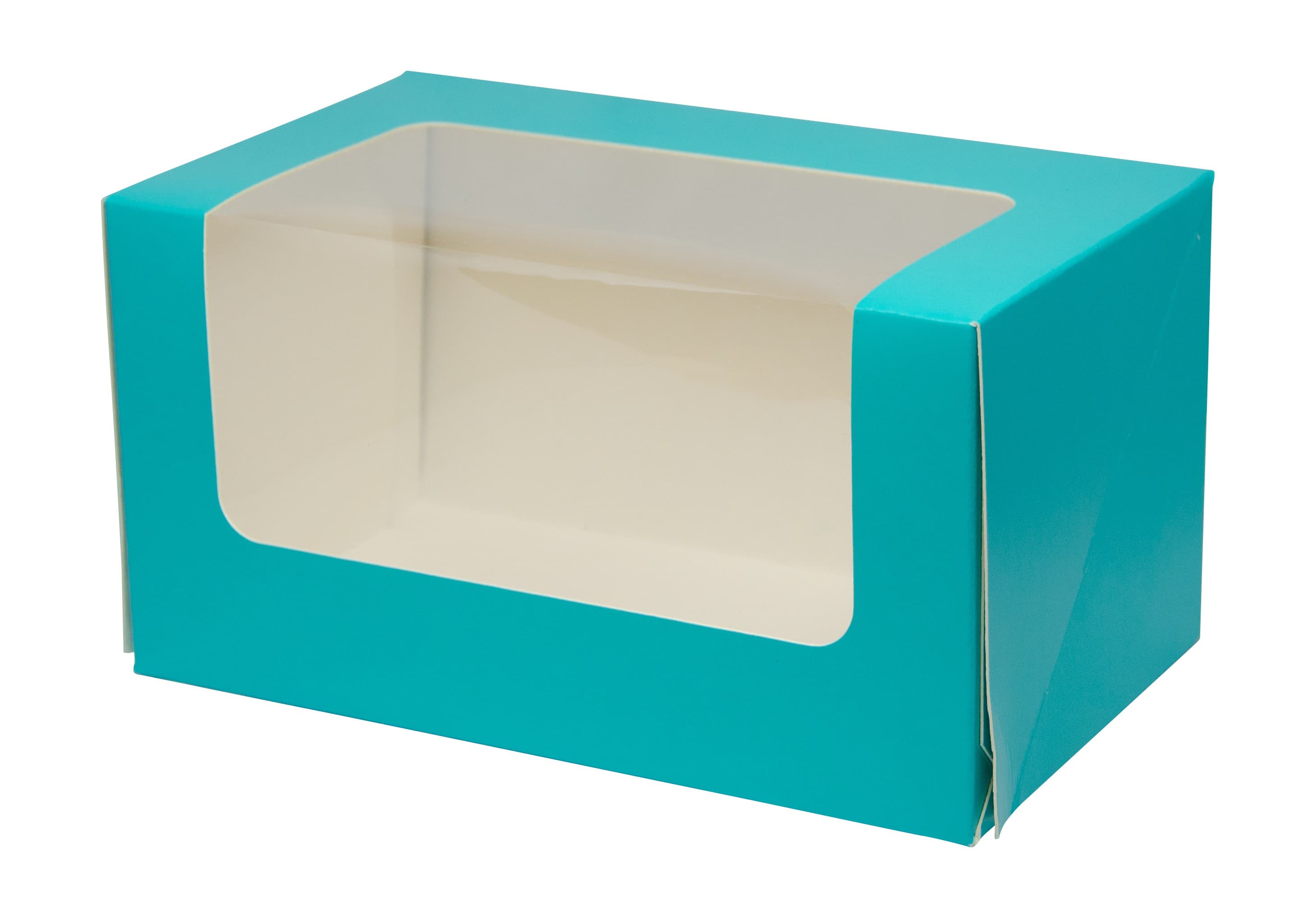 Boîte carton poisson avec fenêtre 200x115x105 mm x 25