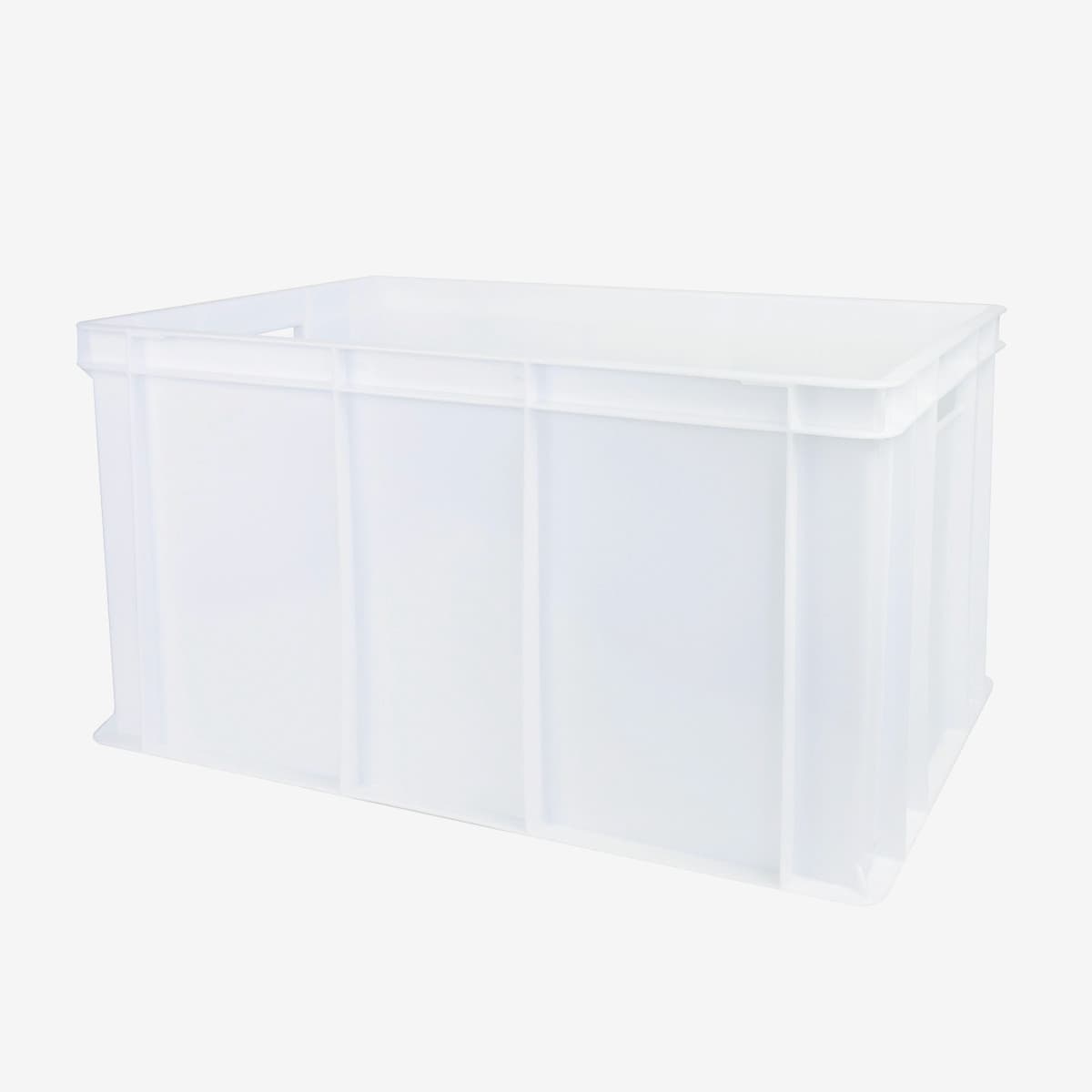 Bac renforcé empilable 600 x 400 mm - 64 l - blanc
