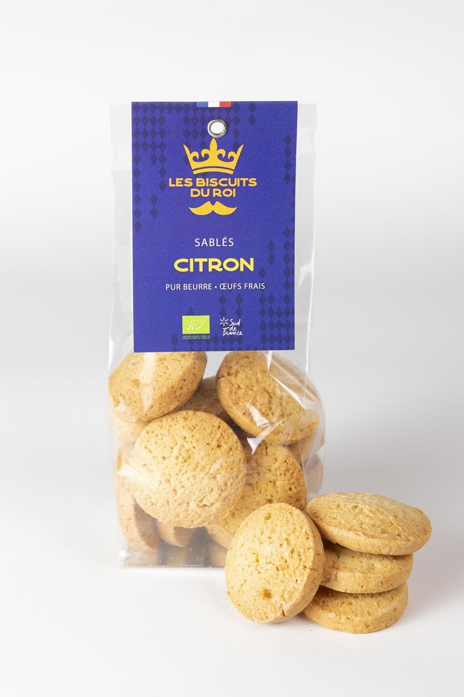 Biscuit pur beurre sablé citron  en lot de 12x120g