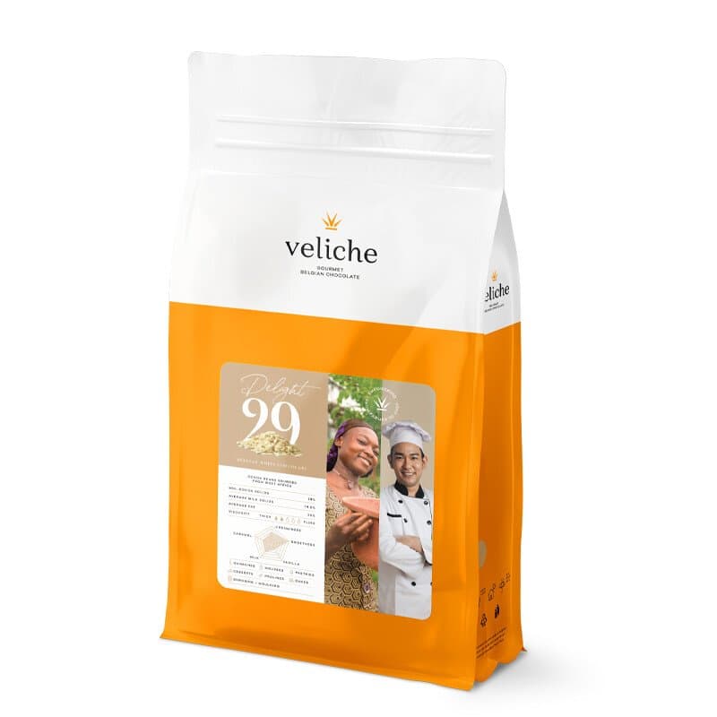 Delight 29 – chocolat belge blanc 29% - 5kg