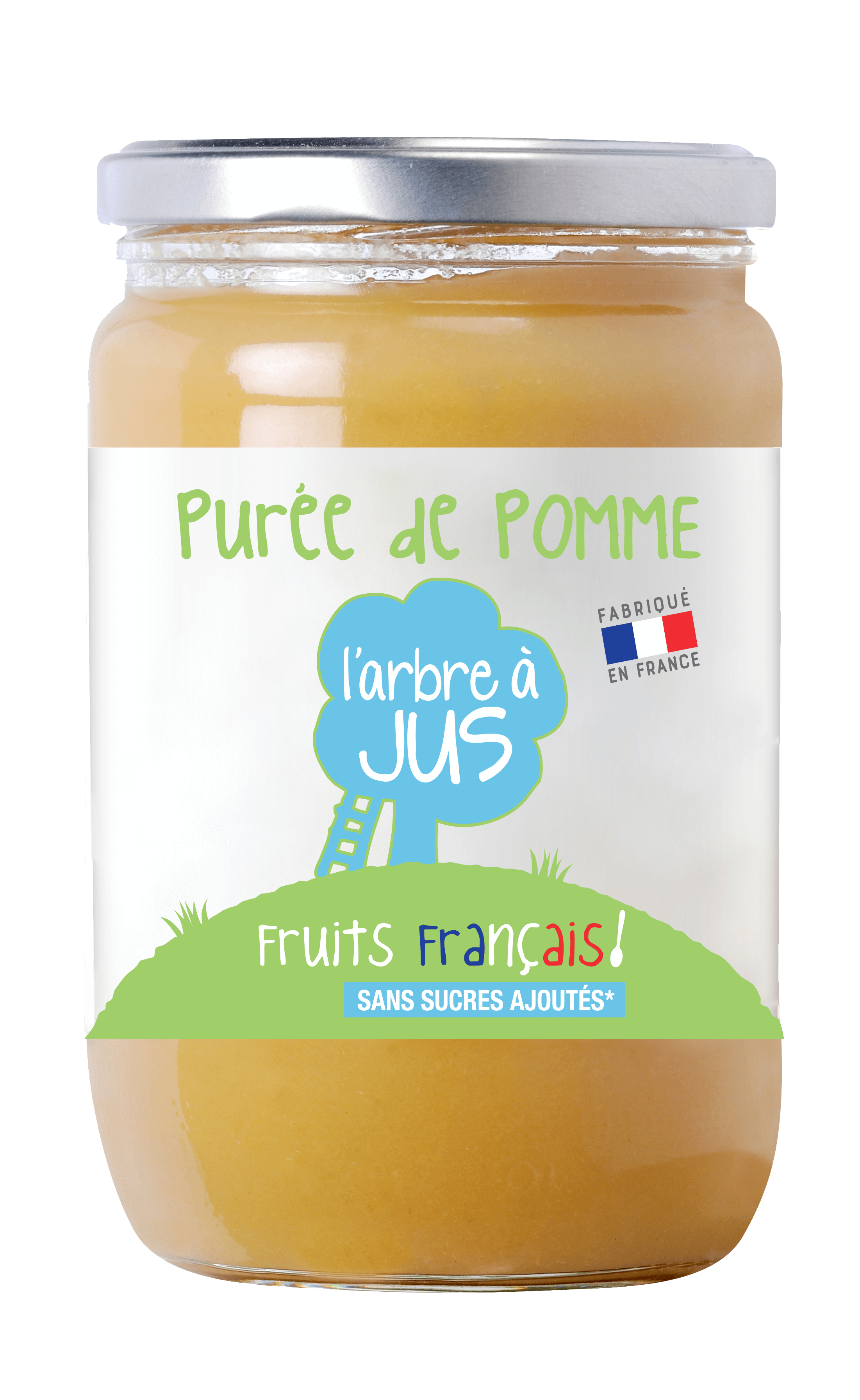 Purée de pomme 600g vendu par 12