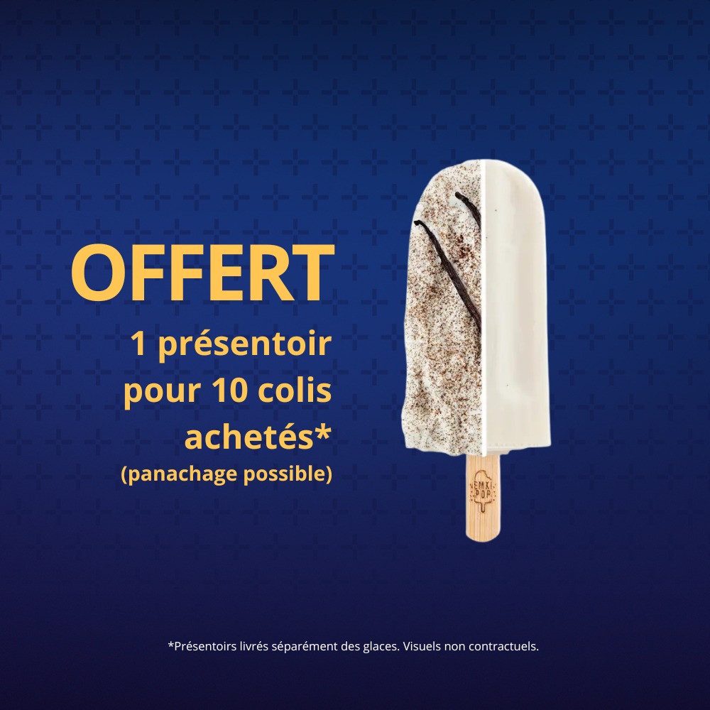 Emkipop vahinée 65 g par lot de  10