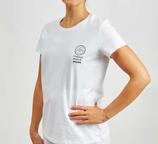 Tee-shirt femme manches courtes m