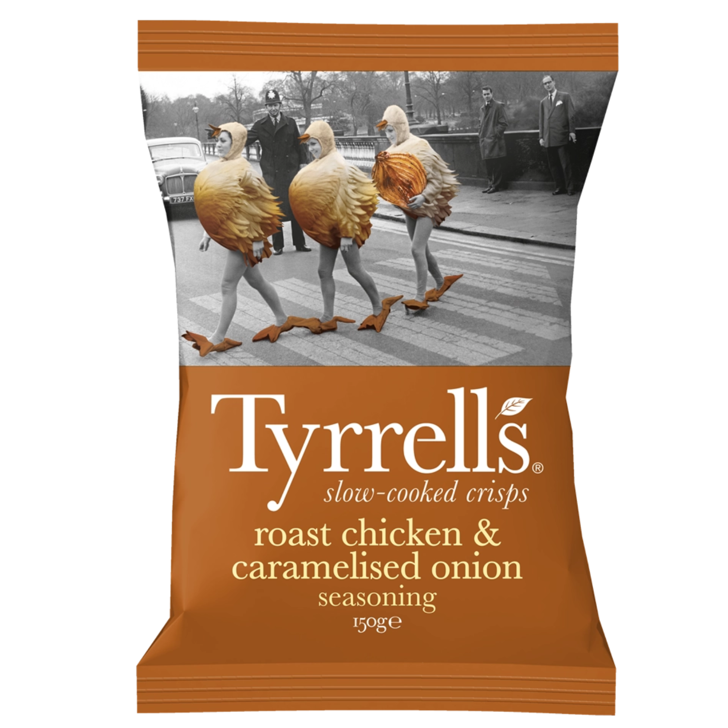 Chips poulet rôti & oignons caramélisés 150g, tyrrells