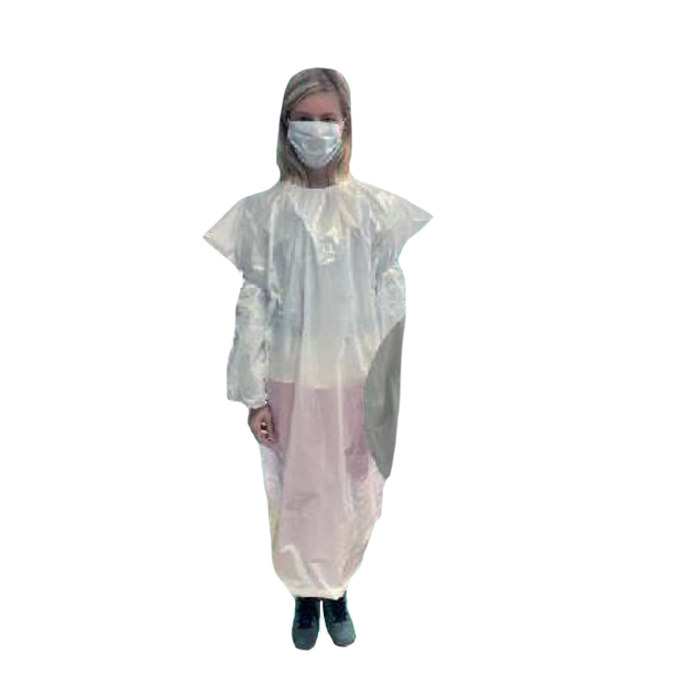 Blouse de protection sans manche pebd 1 200x700mm, 200pcs