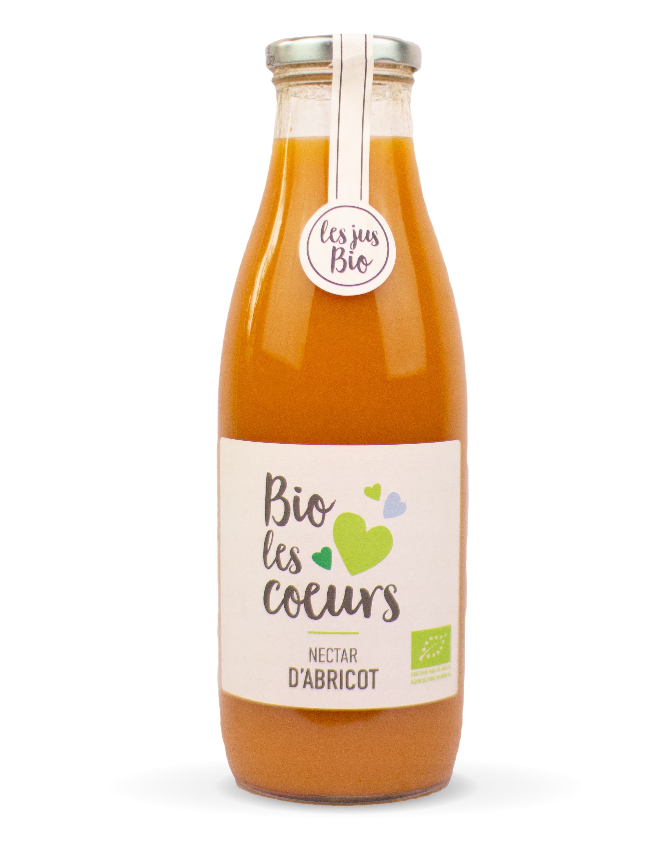 Nectar d'abricot 75cl bio vendu par 6