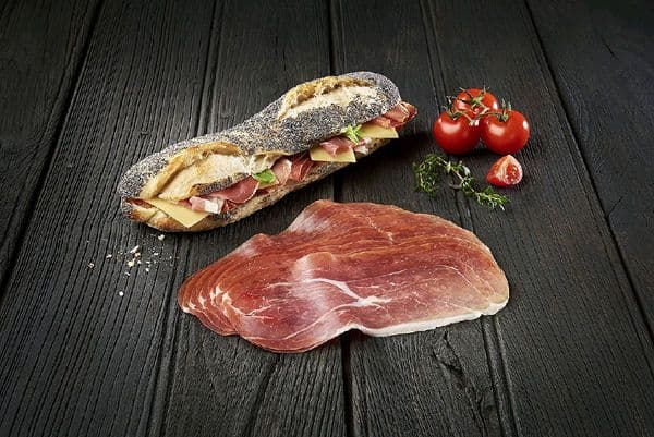 Jambon sec italien tranché, barquette de 500g