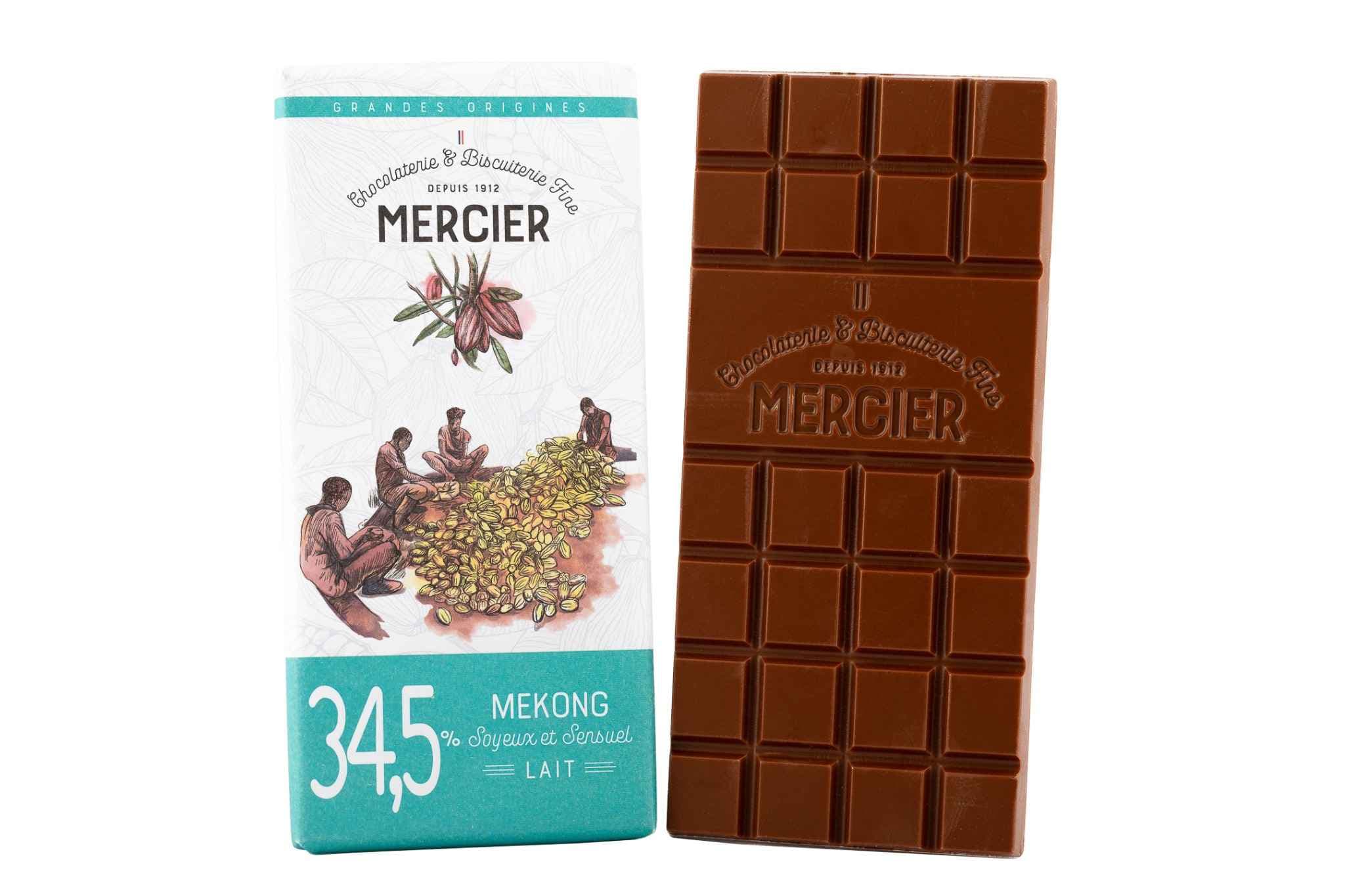 Tablette au chocolat au Lait - Mékong 34%