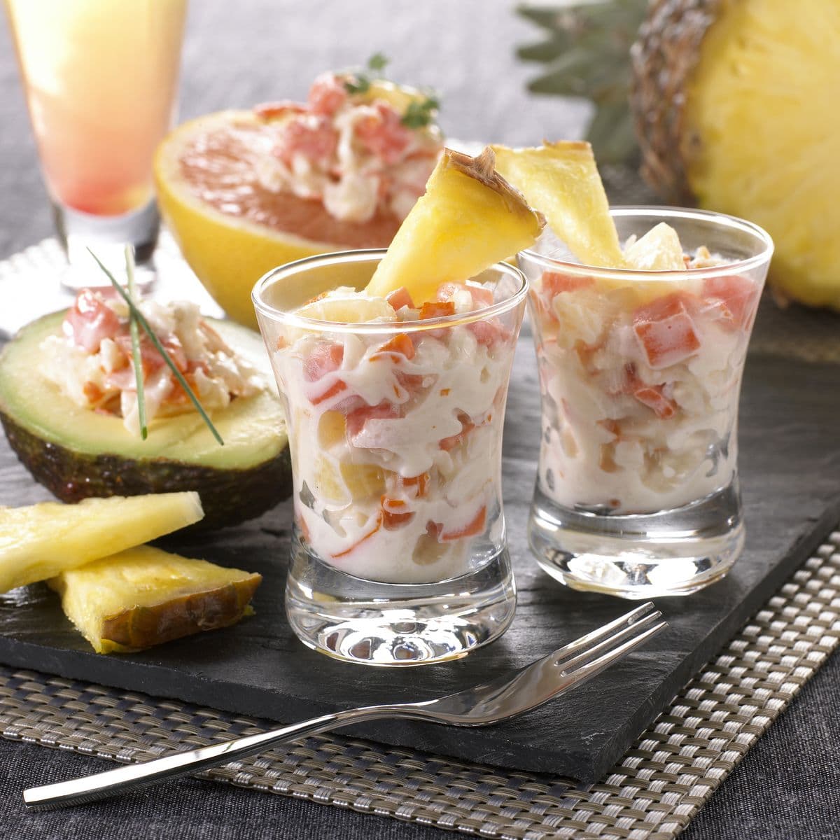 Surimi exotique à l'ananas