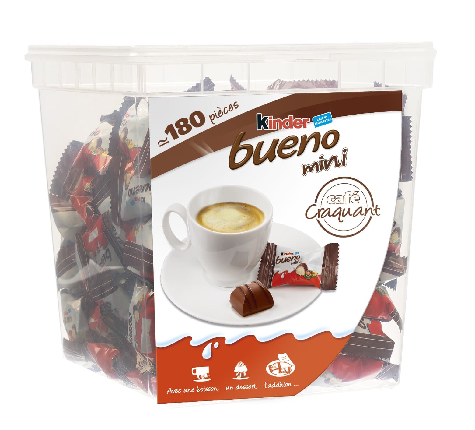 Mini kinder bueno, 972gr, kinder