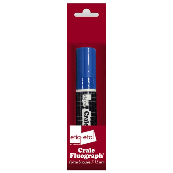 1 craie fluograph gm bleu